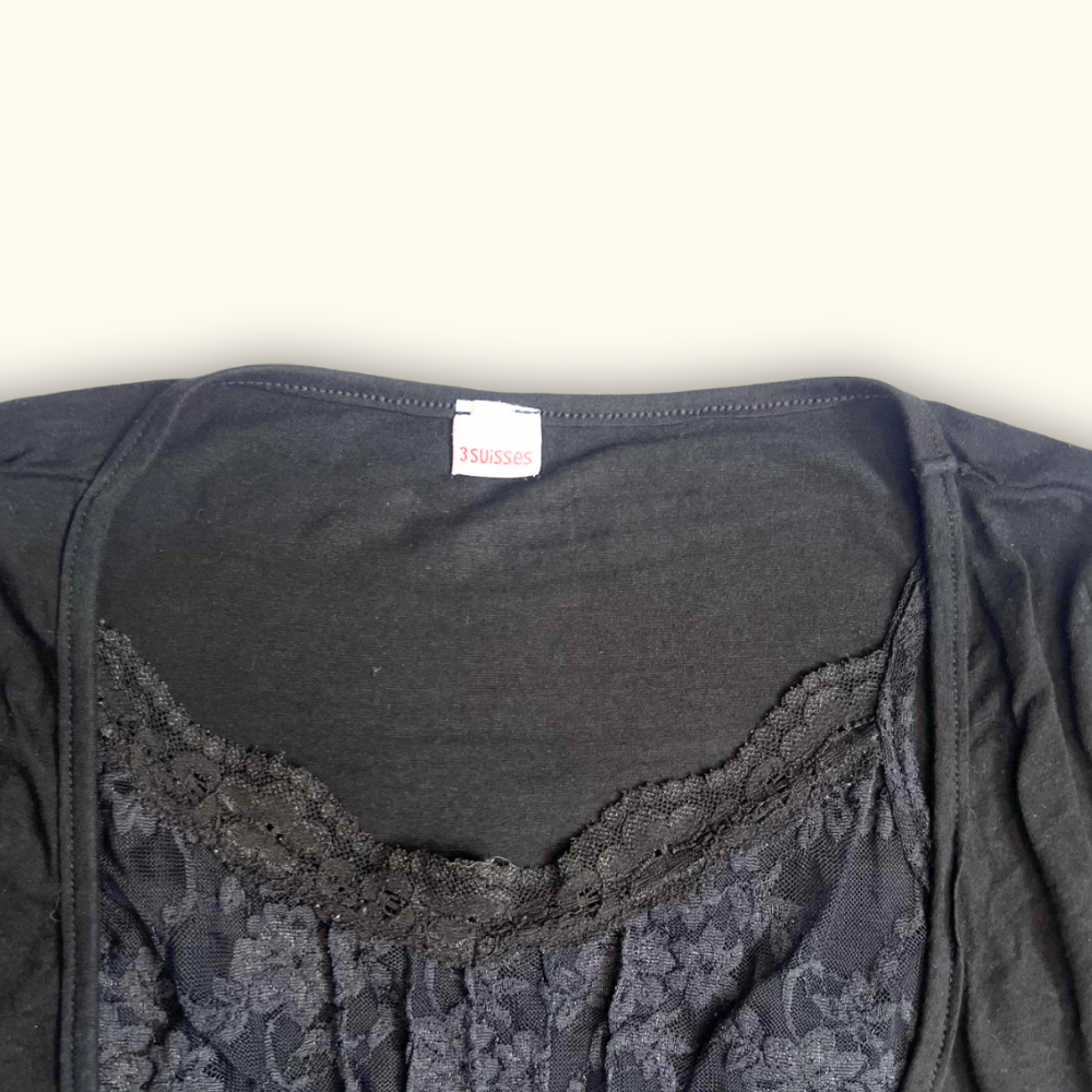 Gilet dentelle 3 Suisses